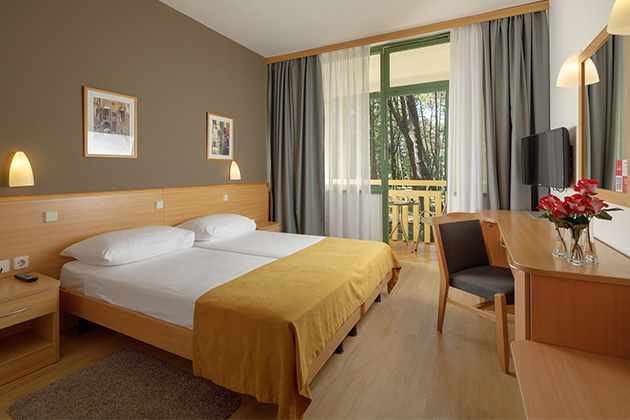 Hotel Aurora Plava Laguna 2024 Accommodation units Classic room with balcony park side C2BP (2)