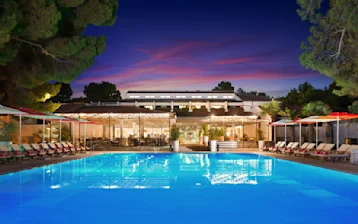 Villa Galijot night view