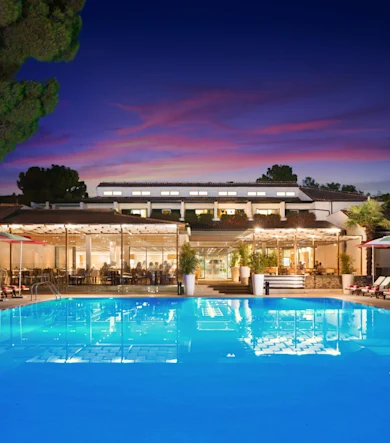 Villa Galijot night view