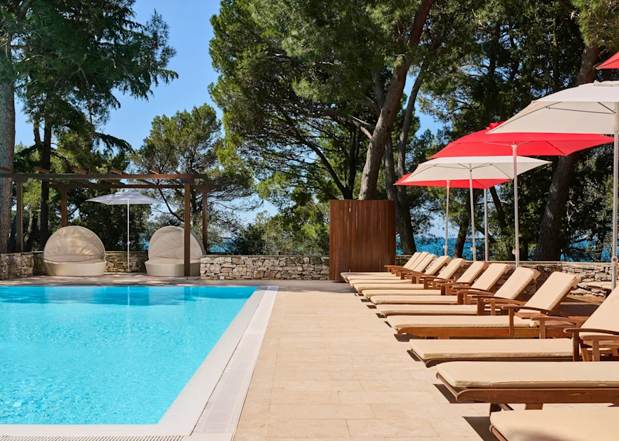 Apartments Galijot Plava Laguna pool