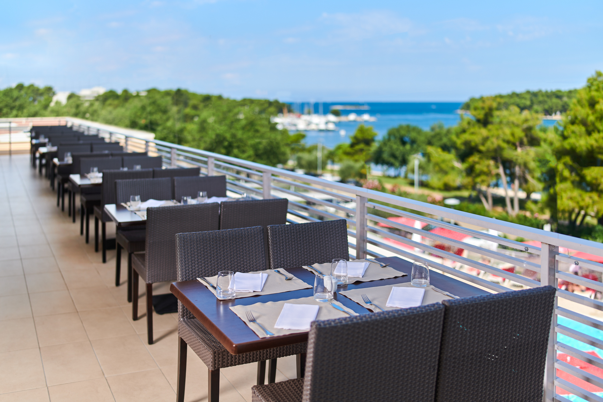 Hotel Molindrio Plava Laguna 2020 Restaurant terrace (2)