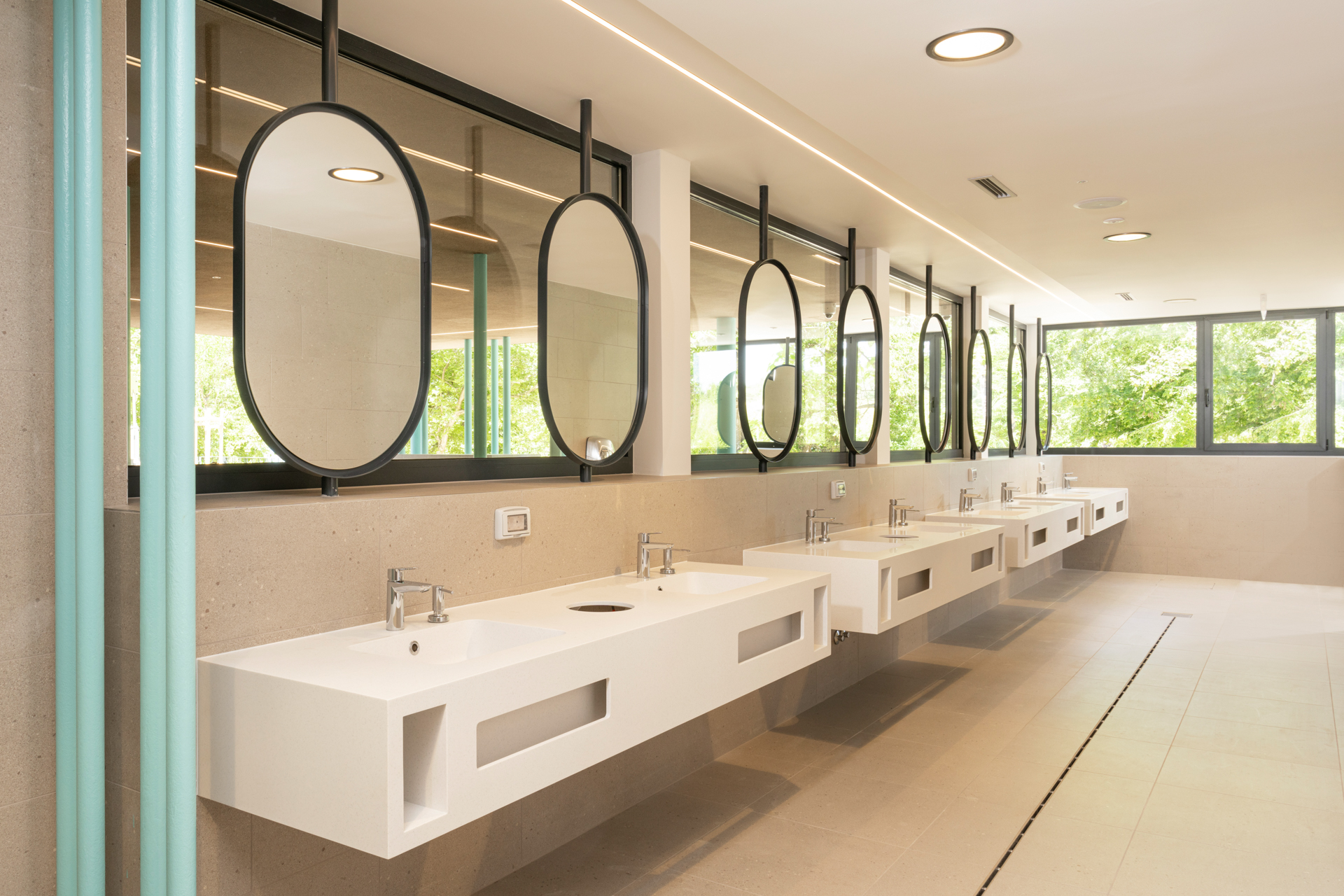 camping zelena laguna - sanitary facilities