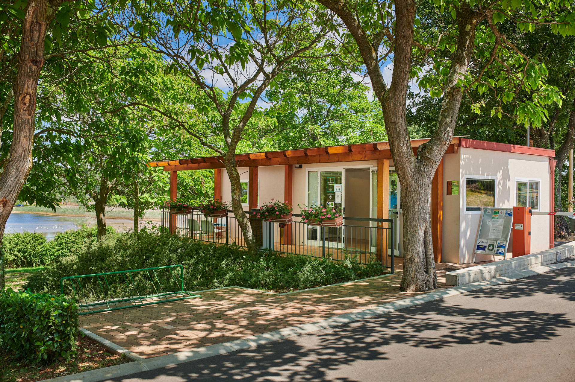 Istra Camping Camping Puntica Reception Entrance