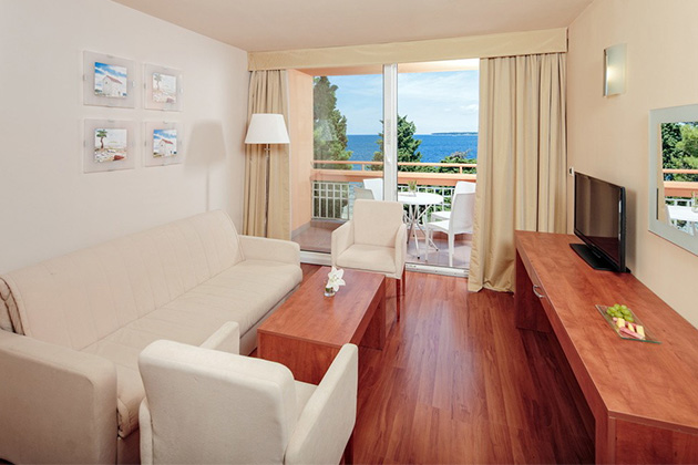 Suite mit Balkon Meerseite