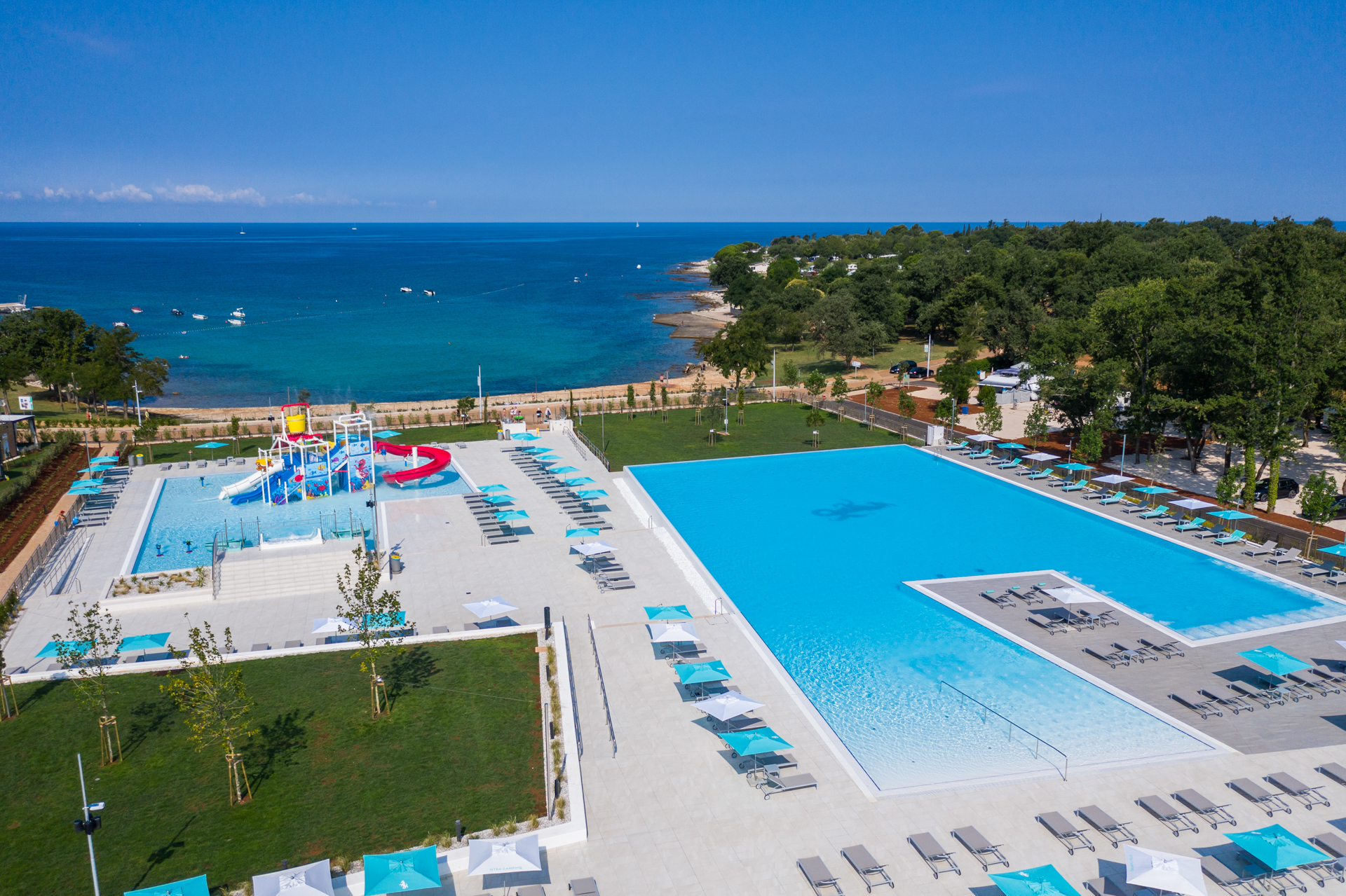 camping park umag - pools