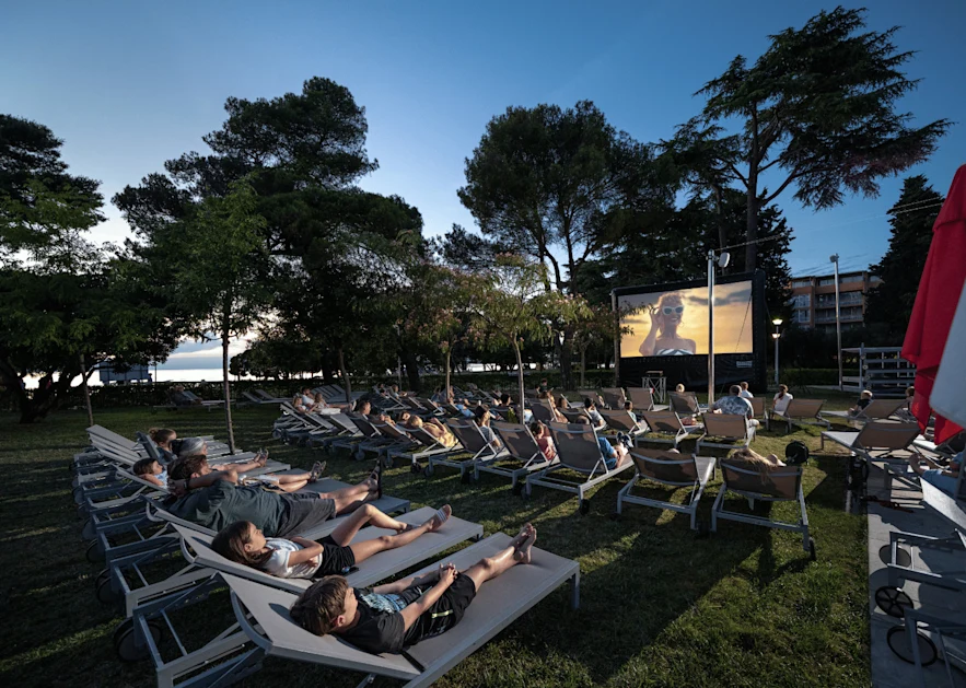 Hotel Umag cinema under the stars