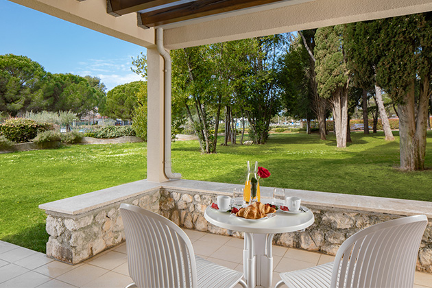 Residence Garden Istra classic balcony park side