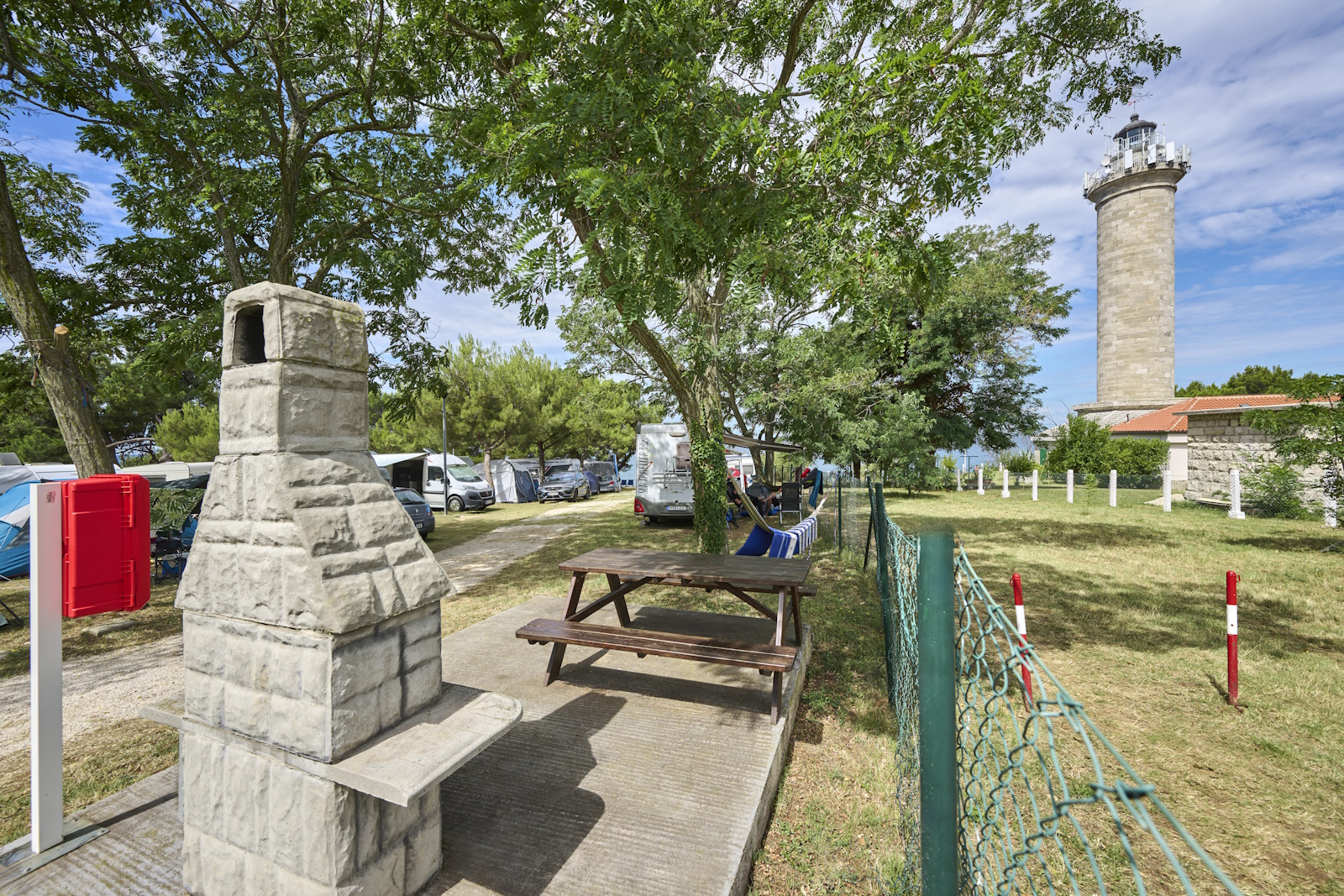 Camping Savudrija - grill zone