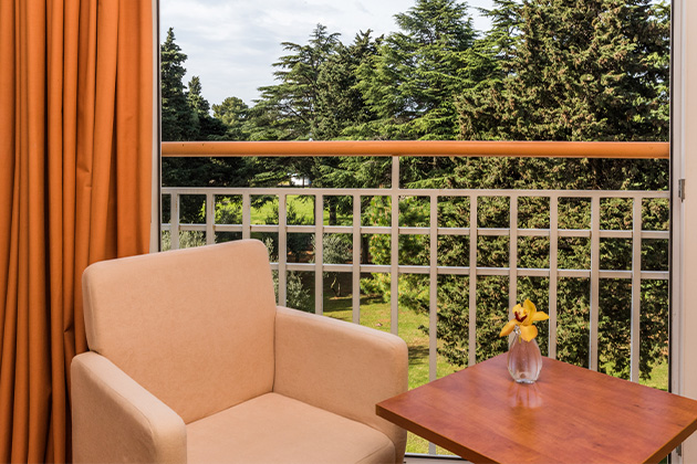 Hotel Umag Plava Laguna 2016 Economy room park side french bed E2PF (4)