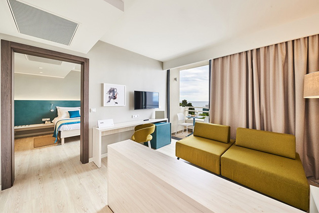 Suite con balcone vista mare