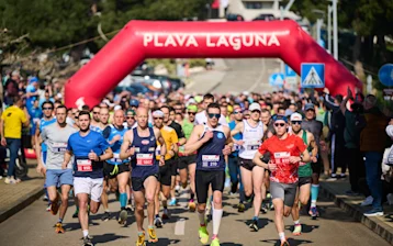 Plava Resort - Events - Plava Laguna Halfmarathon