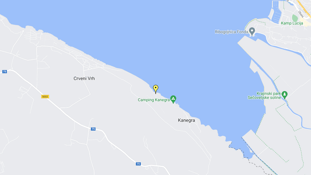 Camping Kanegra Location - Gmap