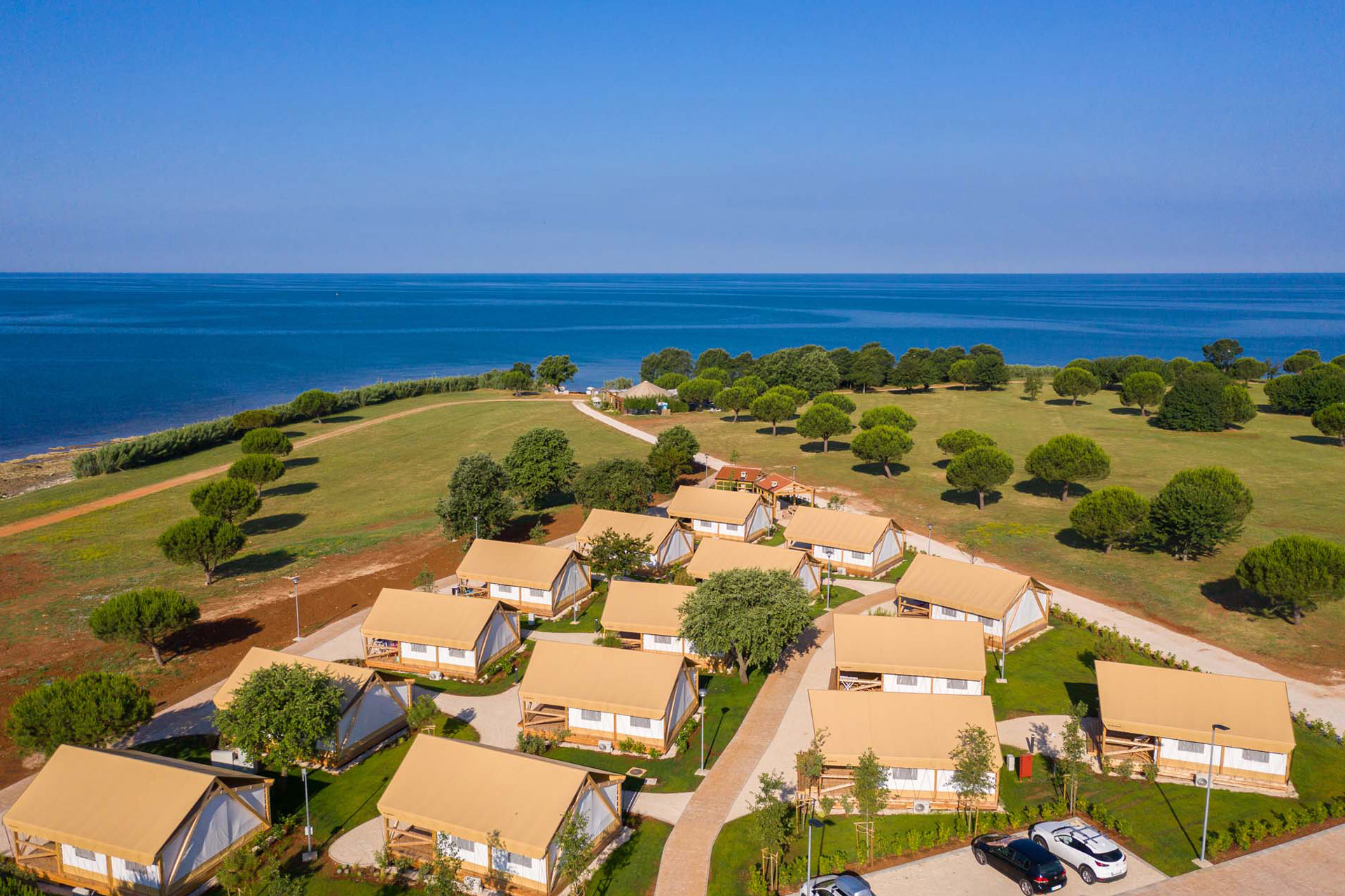 Istra Camping Camping Park Umag 2019 Glamping Landscape 