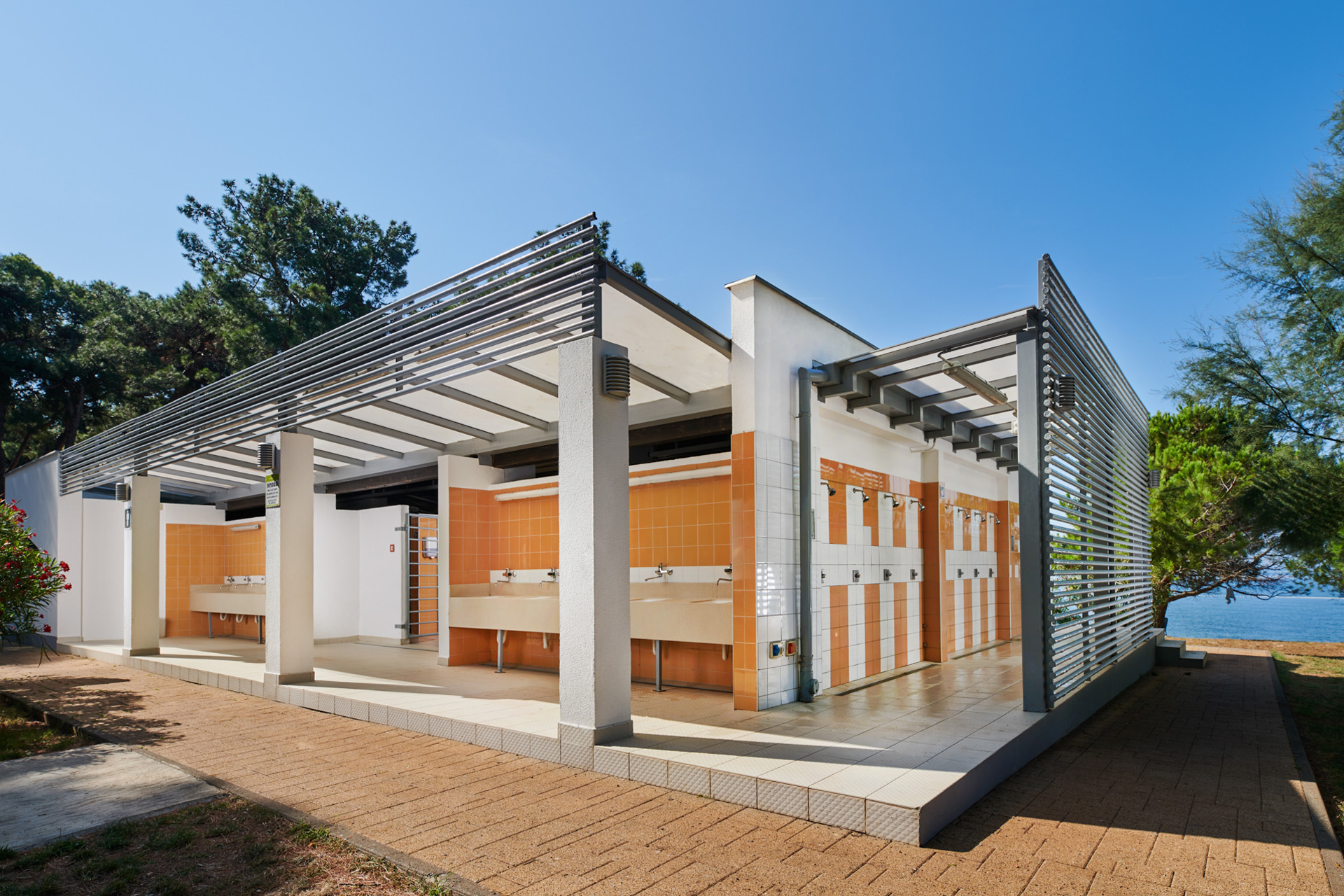 camping savudrija - sanitary facilities