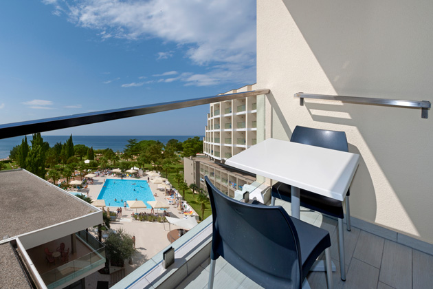 Hotel Materada Plava Laguna Superior room with balcony sea view S2BM-8