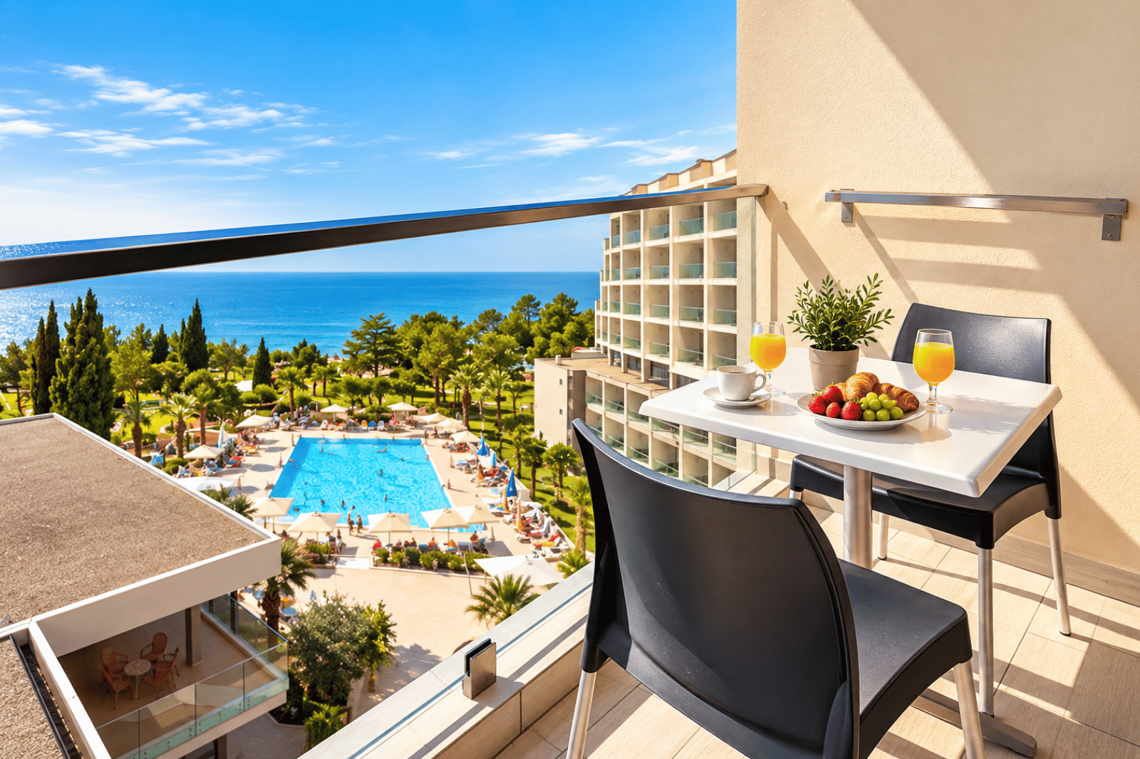 Hotel Materada Plava Laguna Superior room with balcony sea view S2BM-8