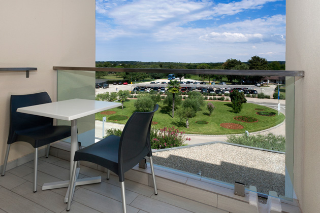 Hotel Materada Classic room with french bed and balcony park side 1