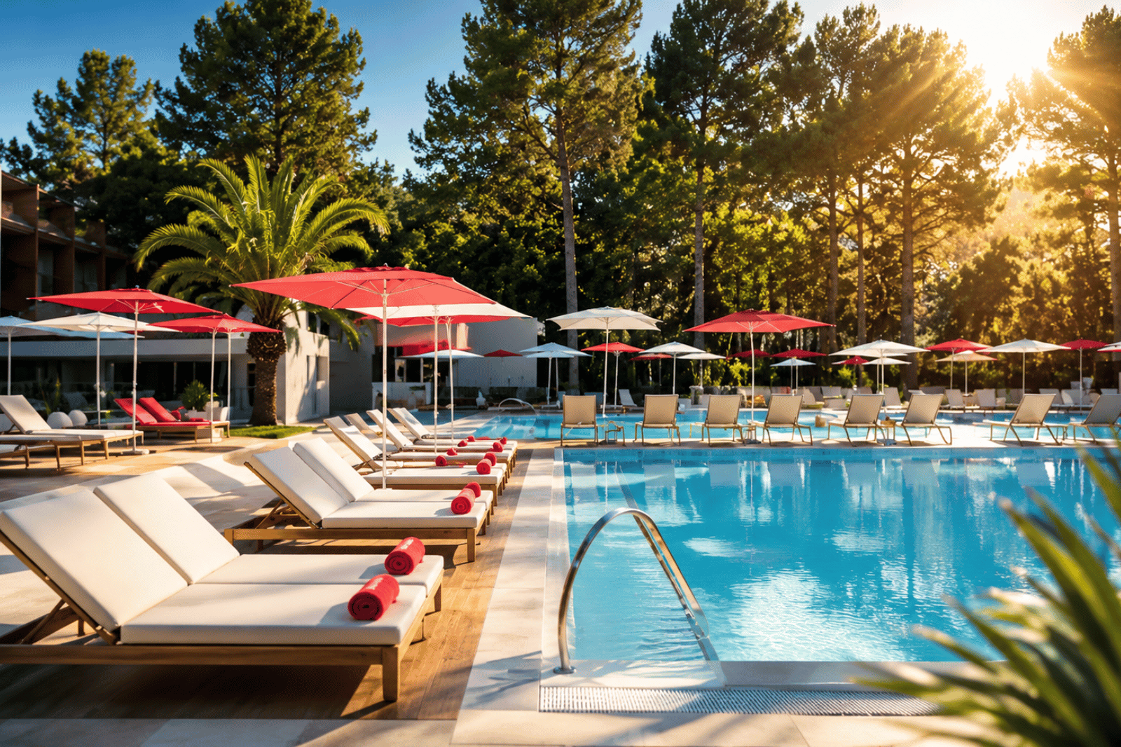 Hotel Pelegrin pools