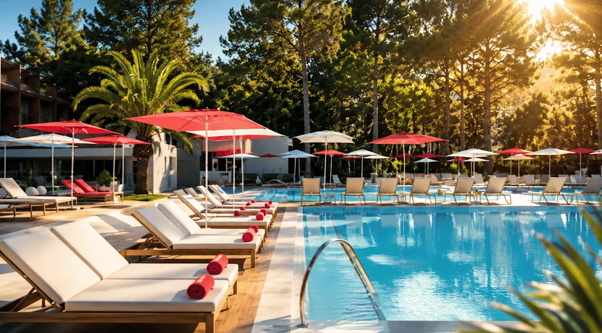 Hotel Pelegrin pools