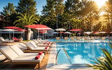 Hotel Pelegrin pools