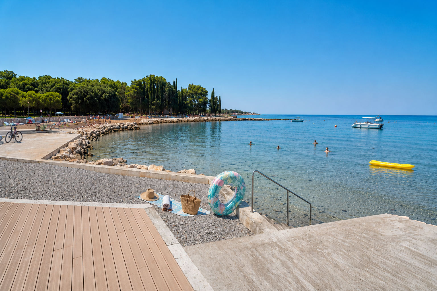 Garden Istra beach 3