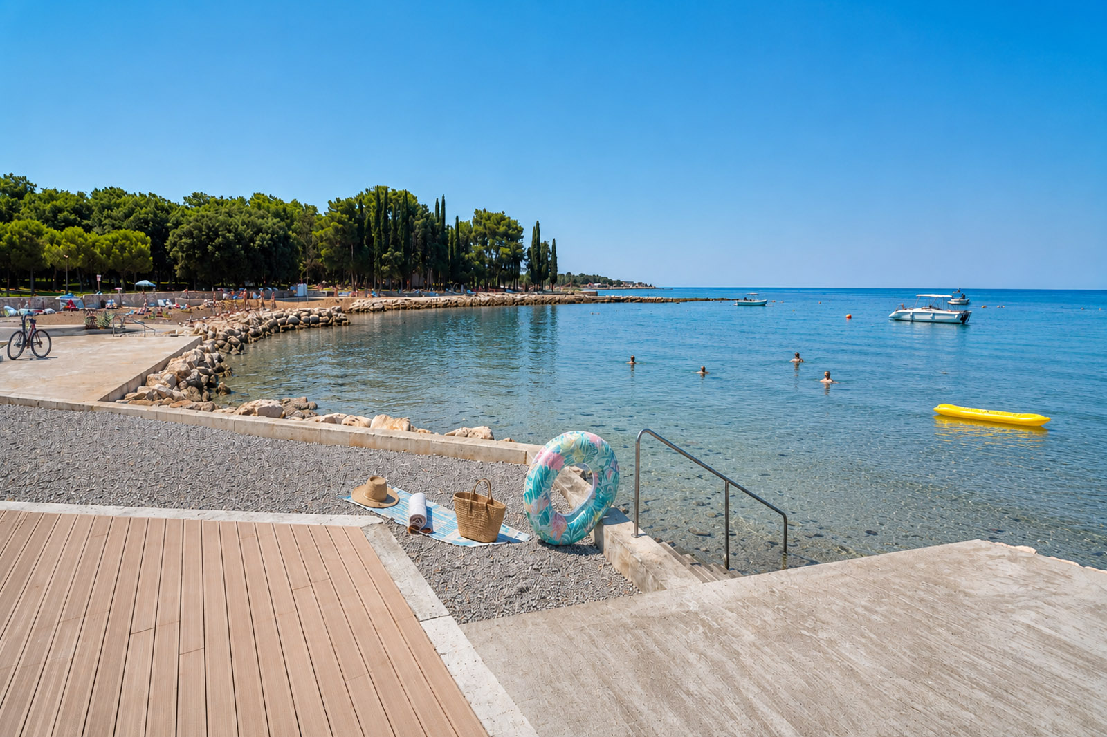 Garden Istra beach 3