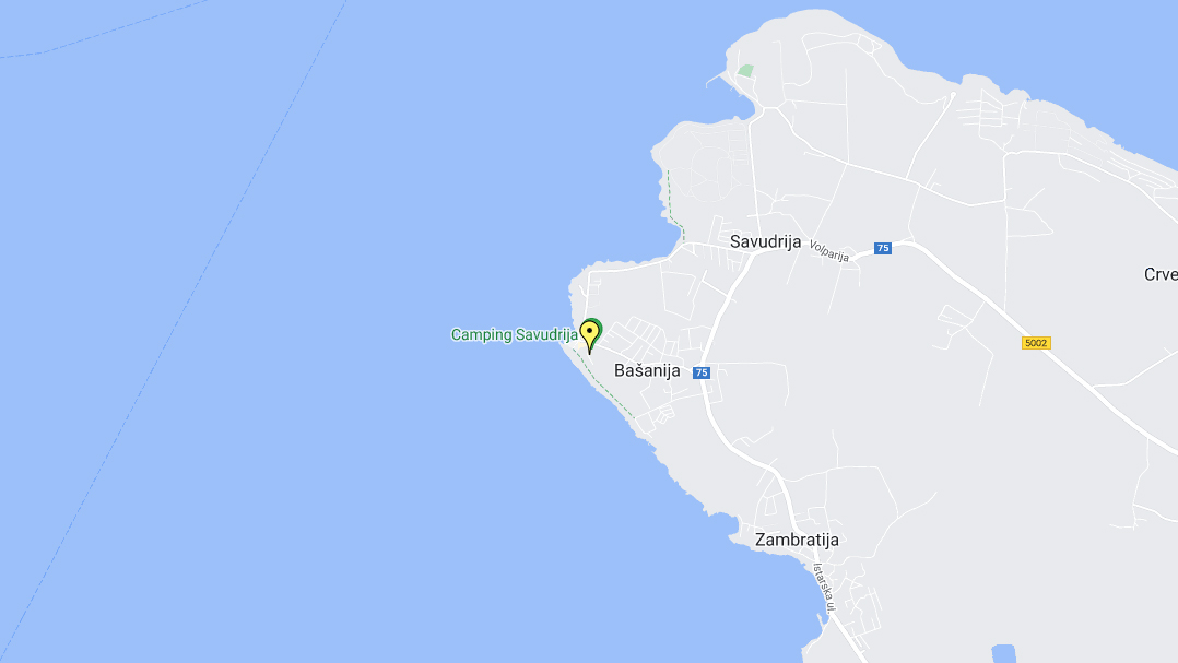 Camping Savudrija Location - Gmap