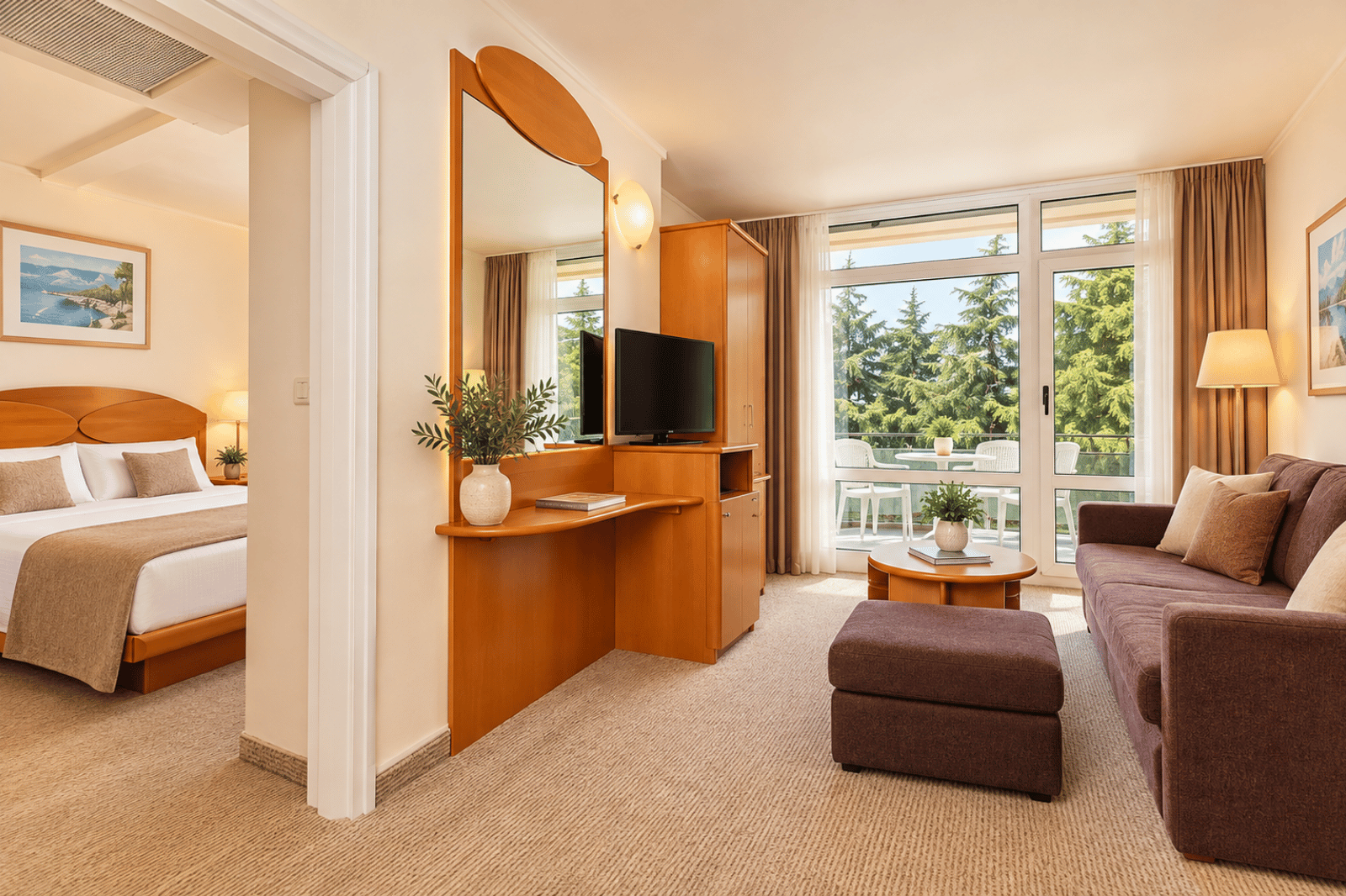 Hotel Mediteran Plava Laguna 2020 Suite with Balcony Park Side U3BP (6)