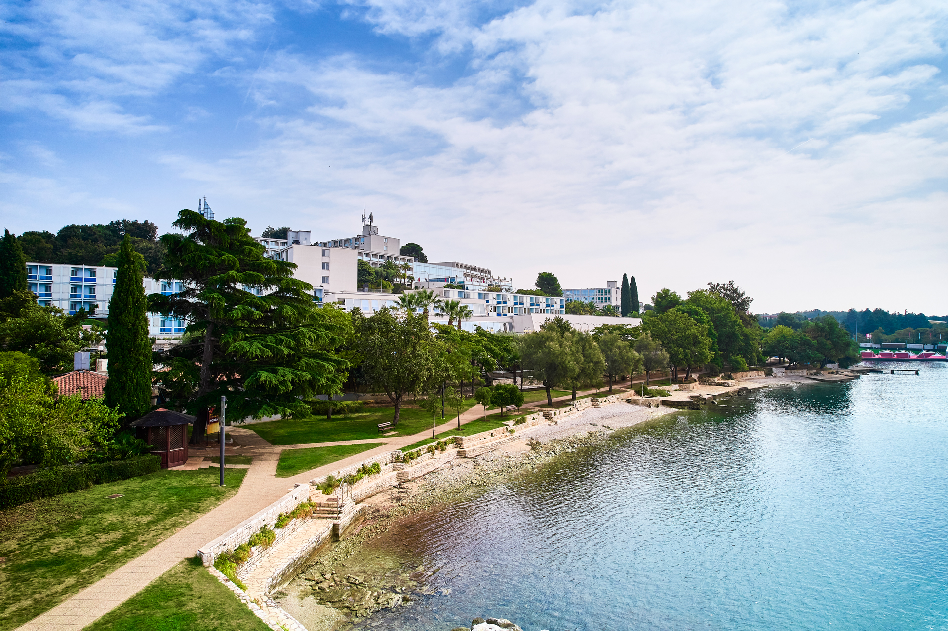 Zelena Resort Plava Laguna beach 