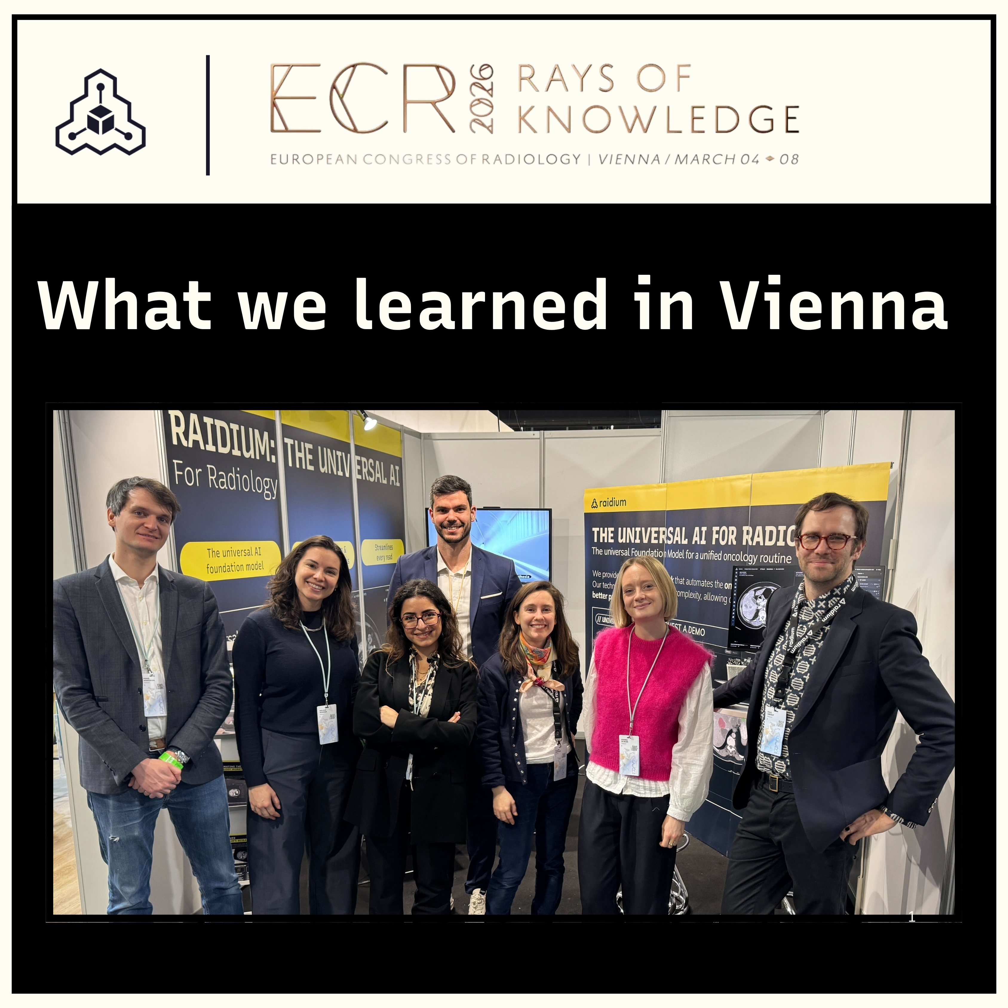 Team at ECR 2026