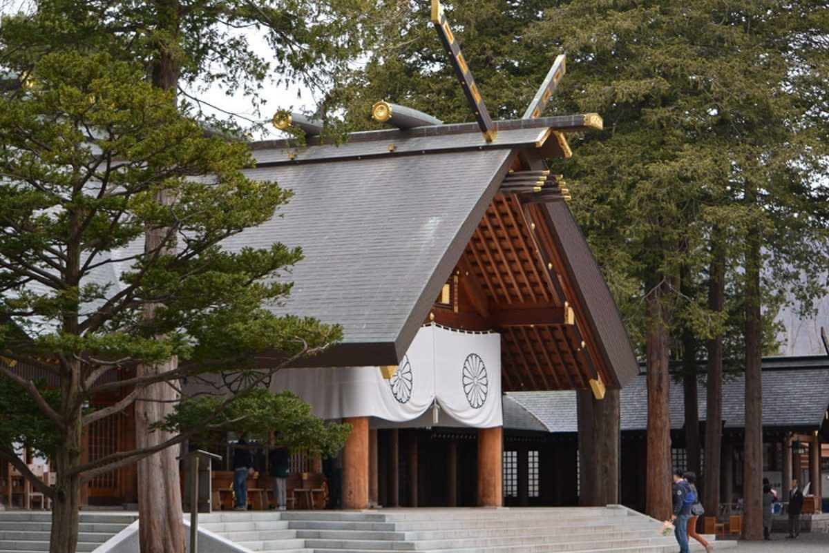 Hokkaido jingu shrine in Sapporo City