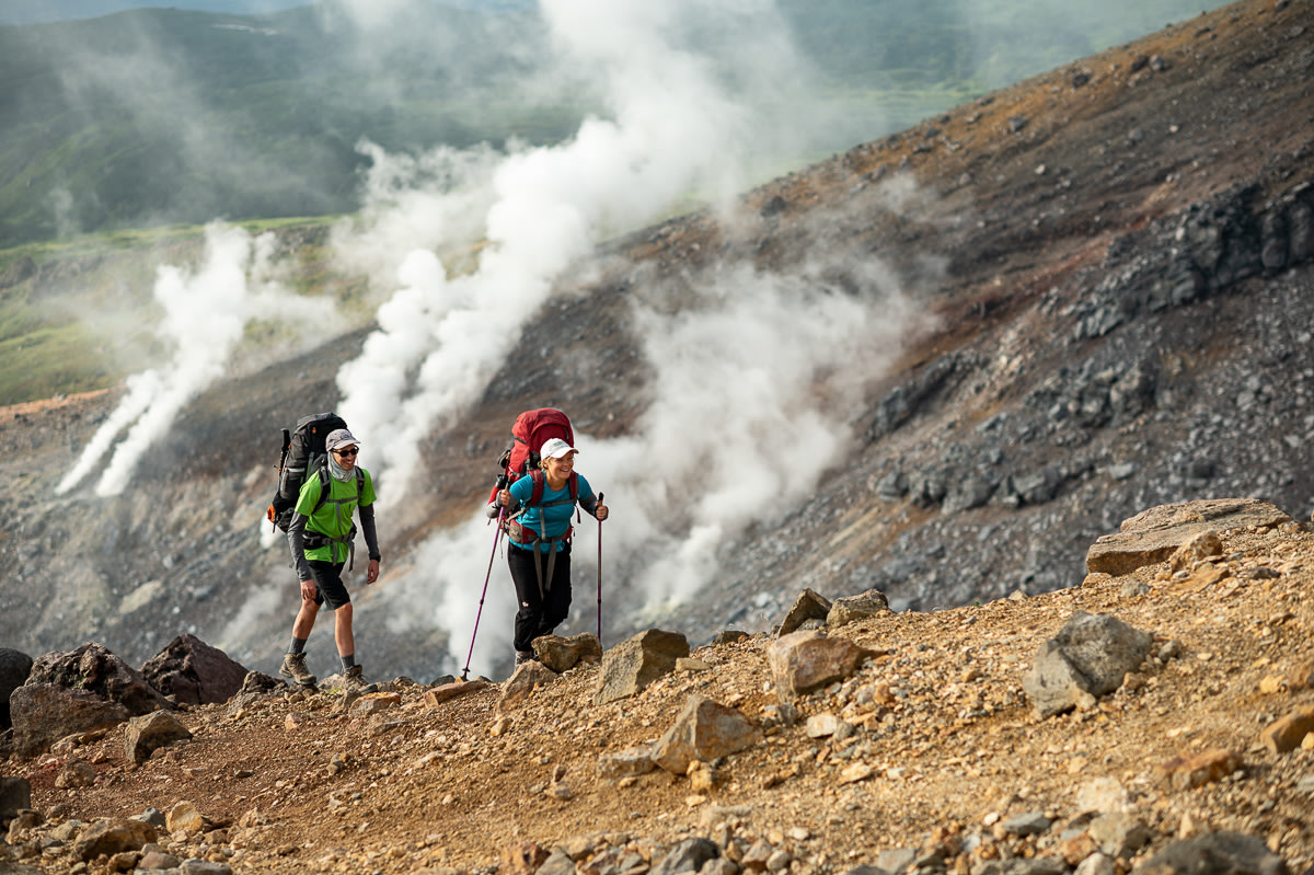 Daisetsuzan Asahidake hiking (Photo courtesy of Aaron Jamieson Photography)