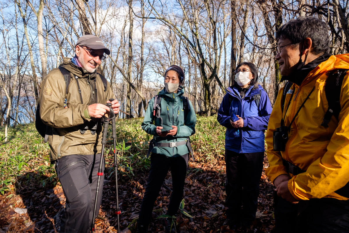 Mark sharing his tips for nature interpretation