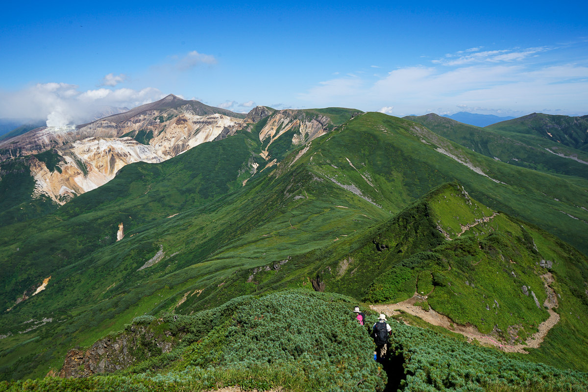 Views of Tokachi Volcanic Group