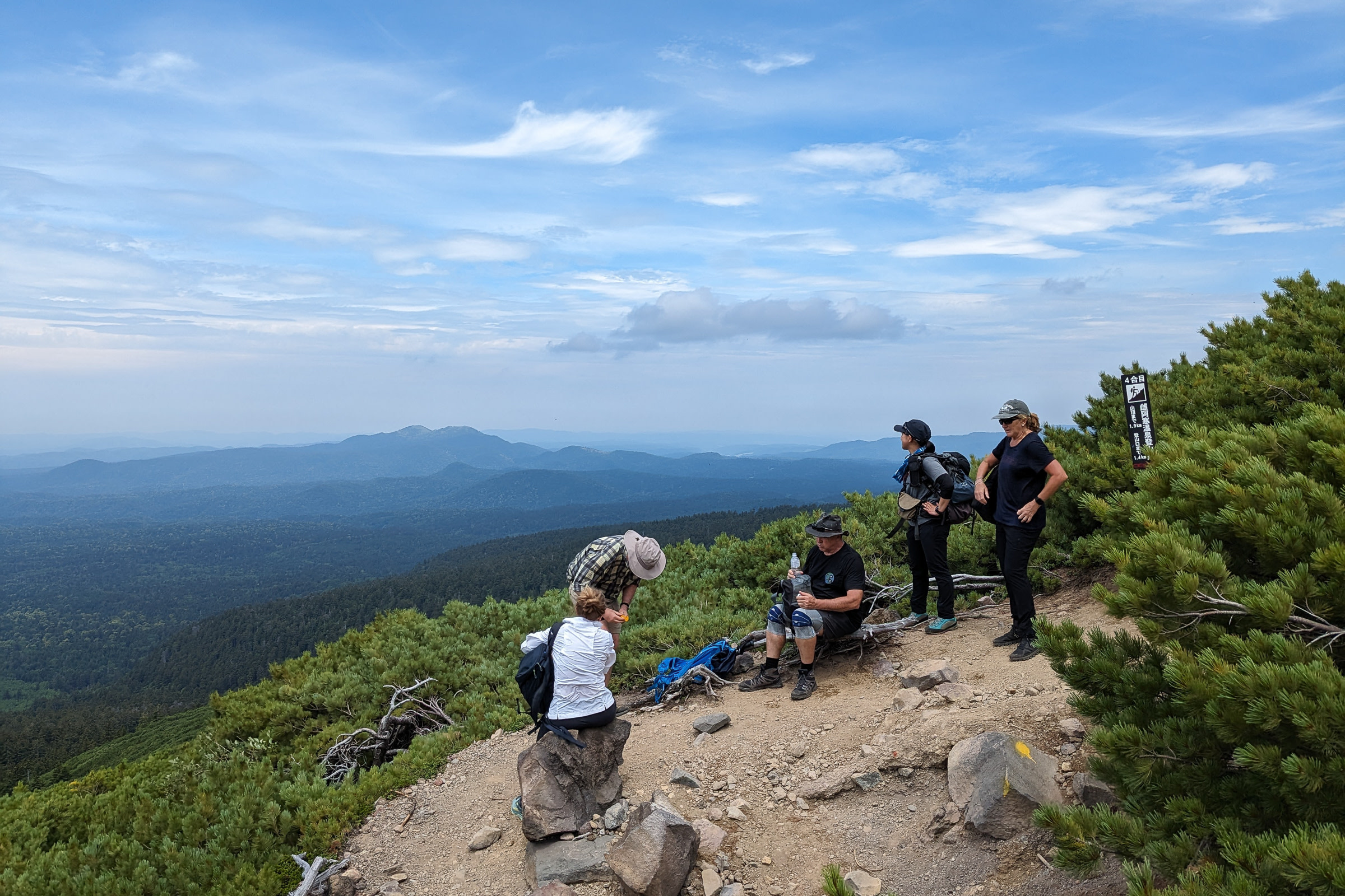 At the fourth station of Mt. Meakan.