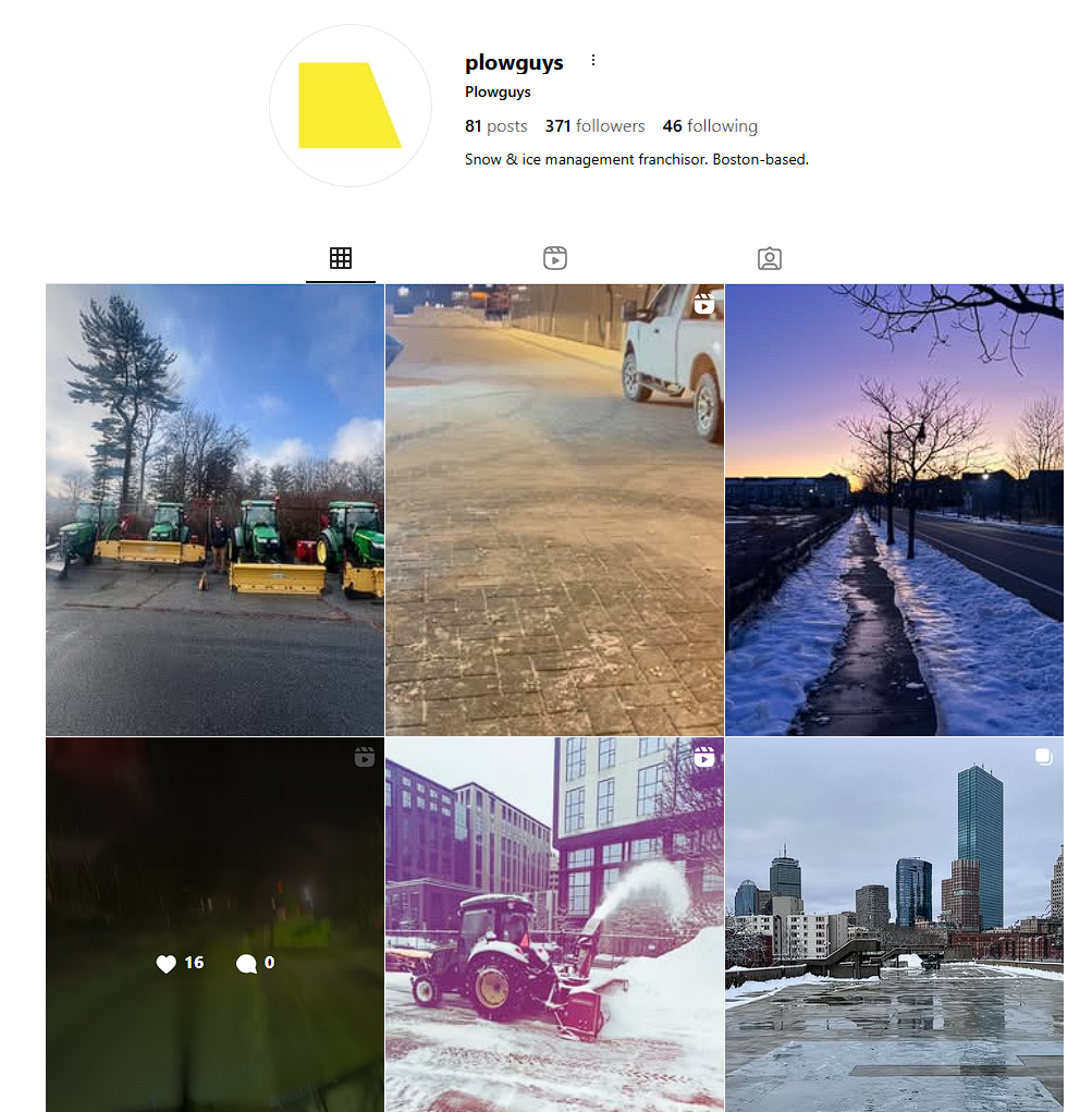 Social media example