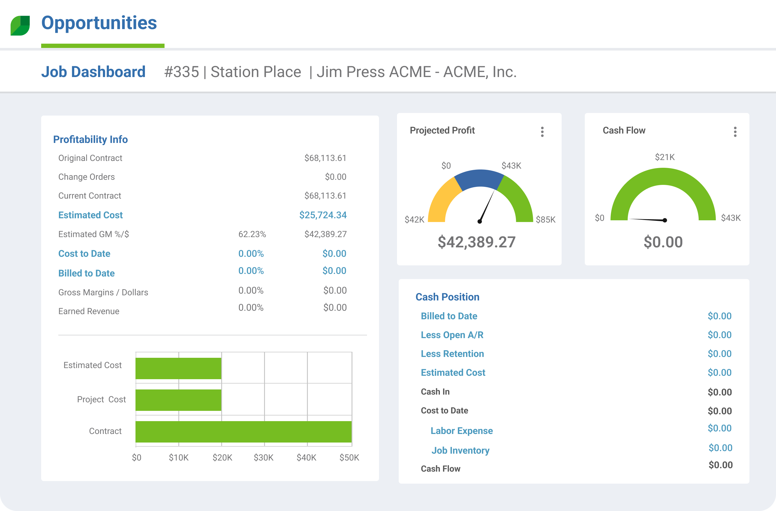 Product Illustration | Opportunities - Job Dashboard #335 Station Place