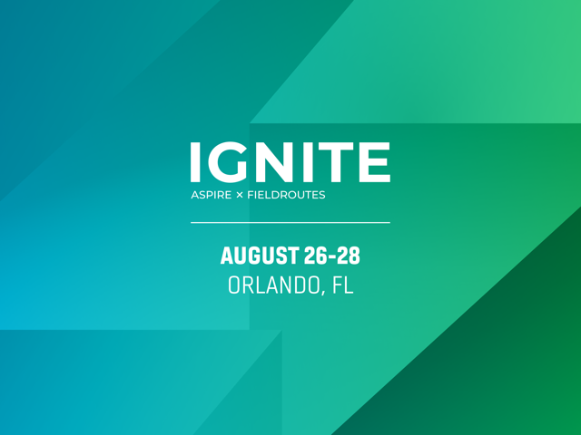 Aspire Software and FieldRoutes Kick Off Ignite 2024