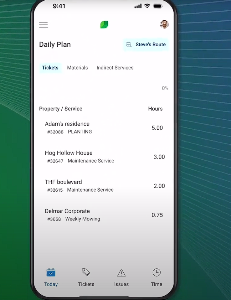 Aspire's mobile app