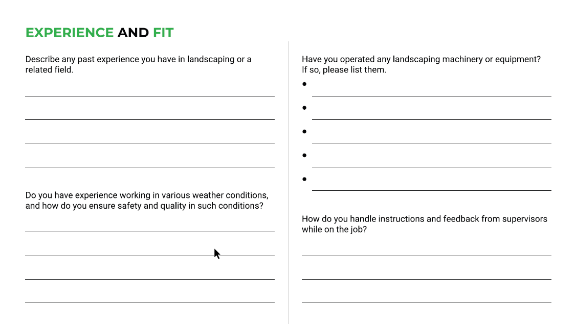 AL MOFU Job Application Template Screenshot 1