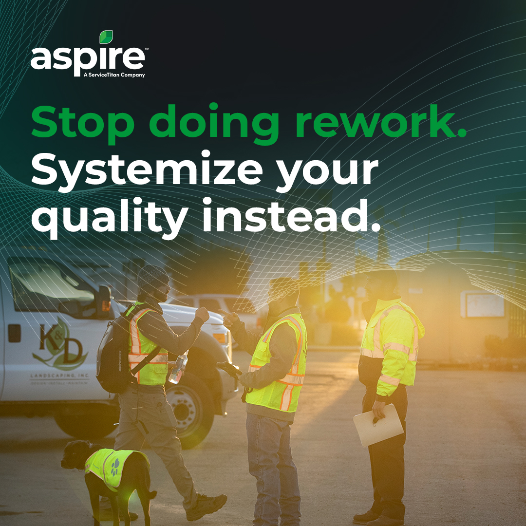 Stop doing rework systemize your quality instead
