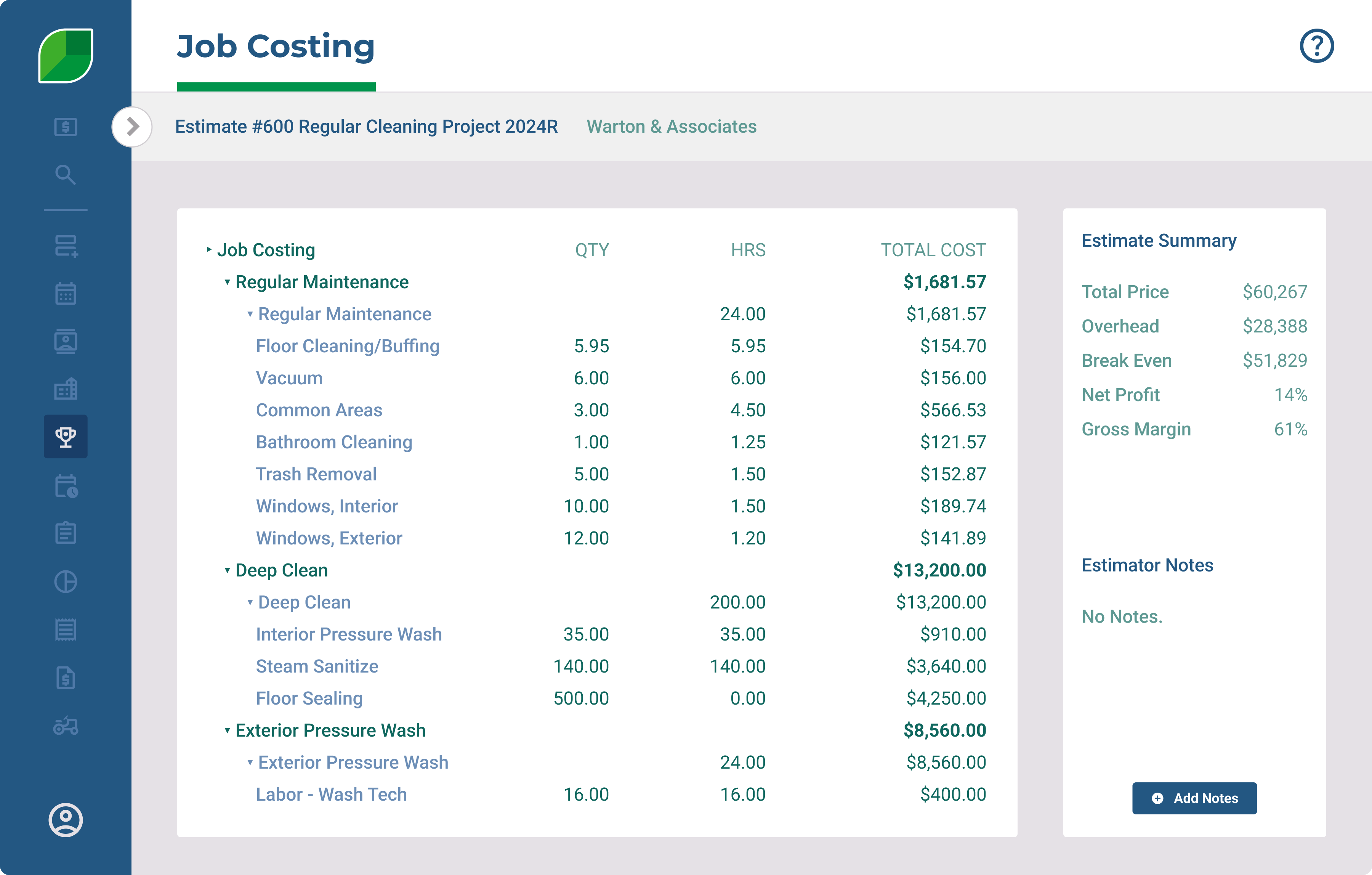 Job Costing - Comprehensive Job Costing > Product Illustration (2024 Update)