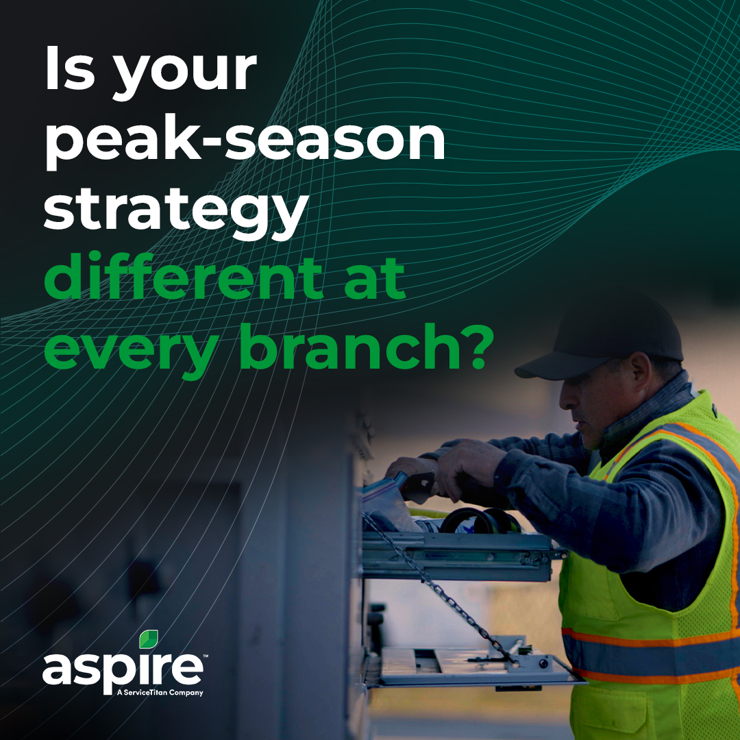 Is yourpeak season strategy different at every branch