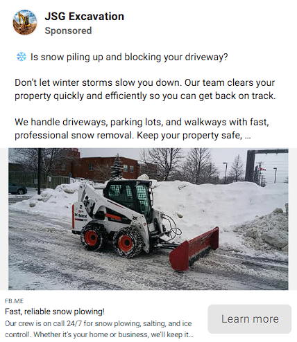 Social media ads