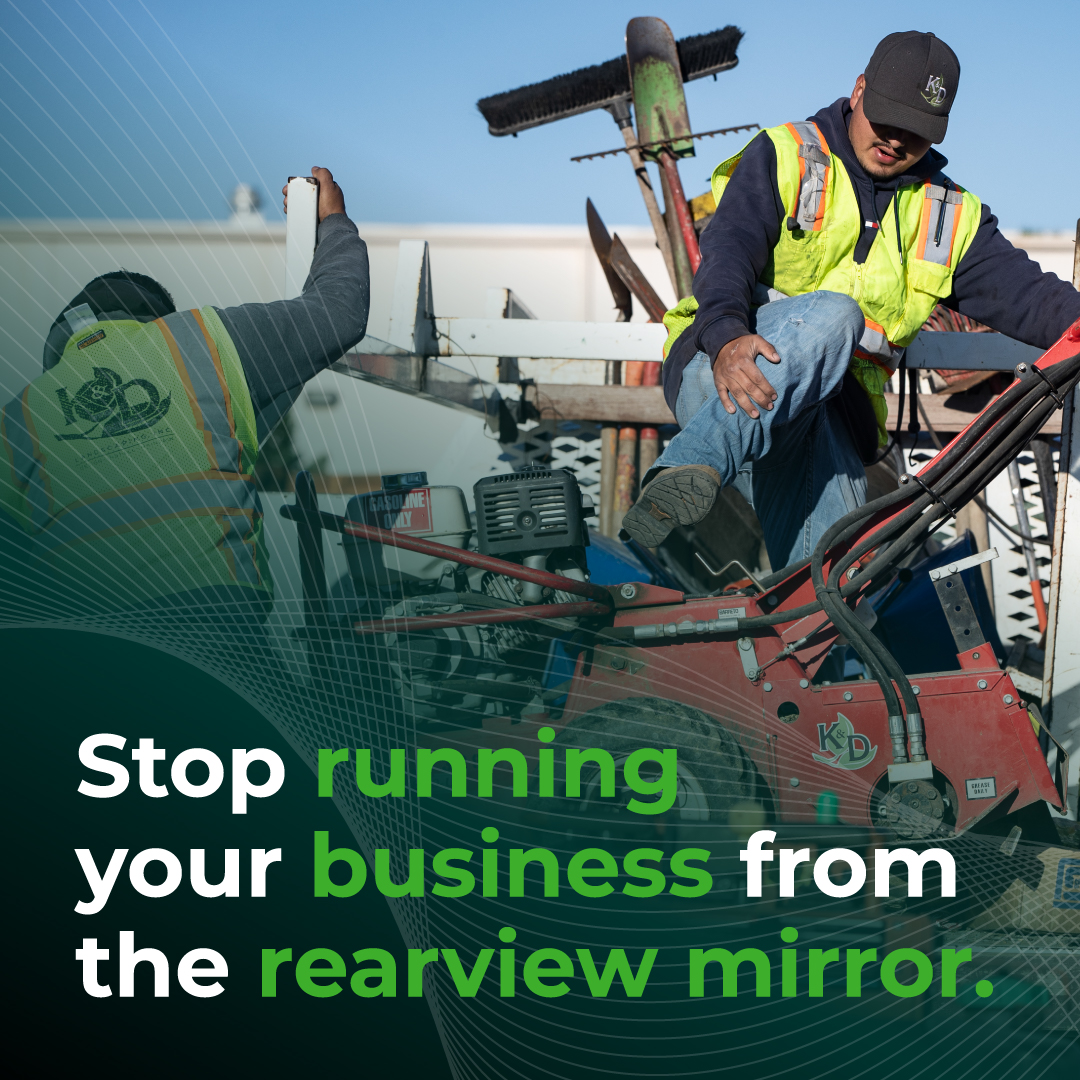 Stop running your business from the rearview mirror