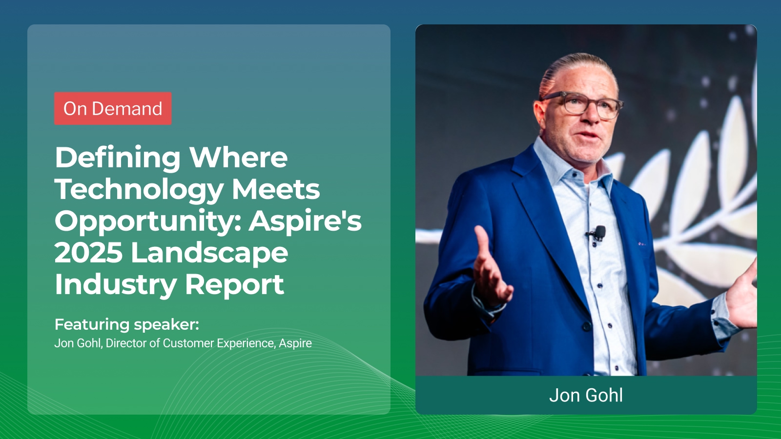 Defining Where Technology Meets Opportunity: Aspire's 2025 Landscape Industry Report