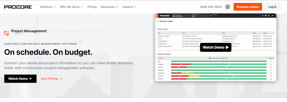 Procore screenshot open graph