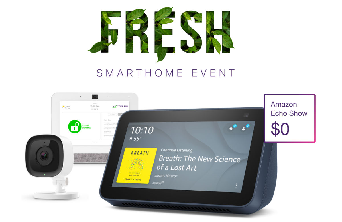 Fresh SmartHome Event and Amazon Echo Show 5