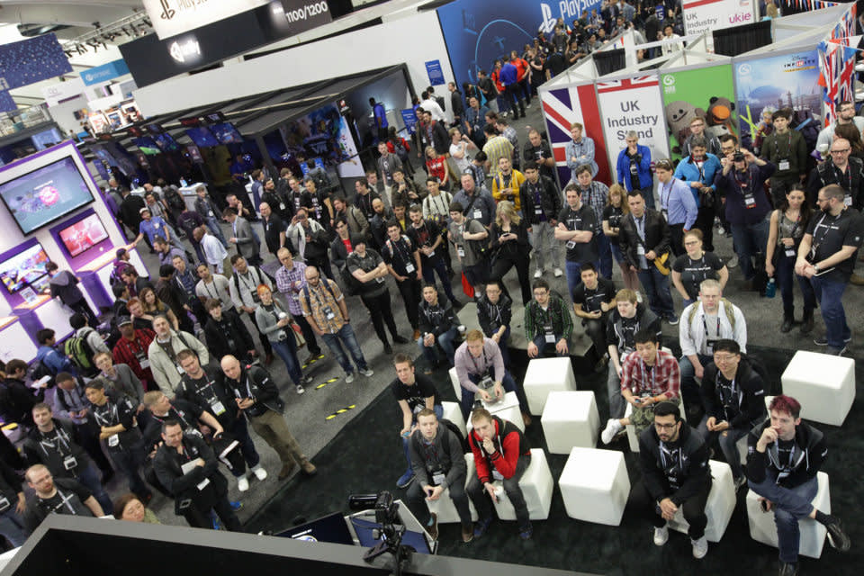 Crowds at GDC