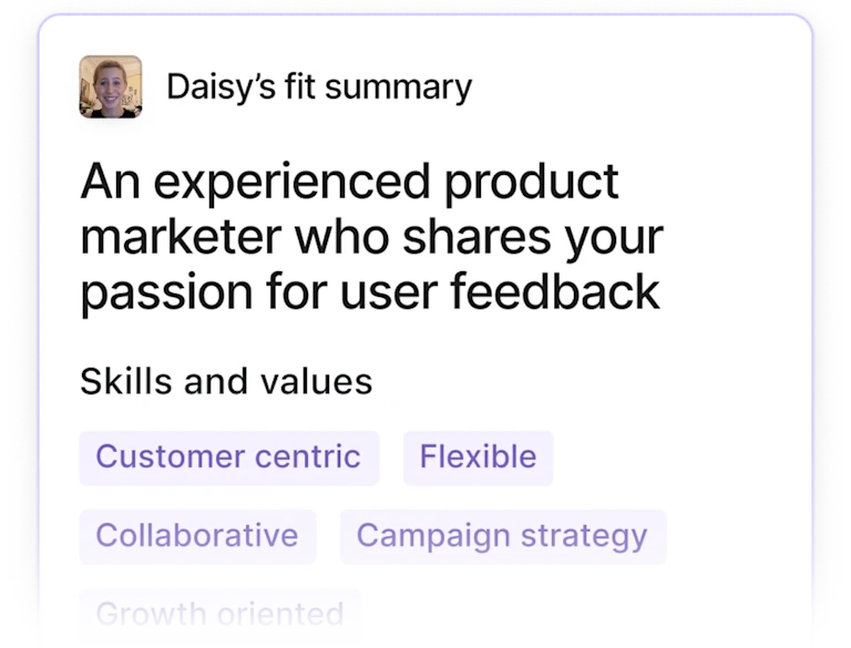 Highlight | Fit summary